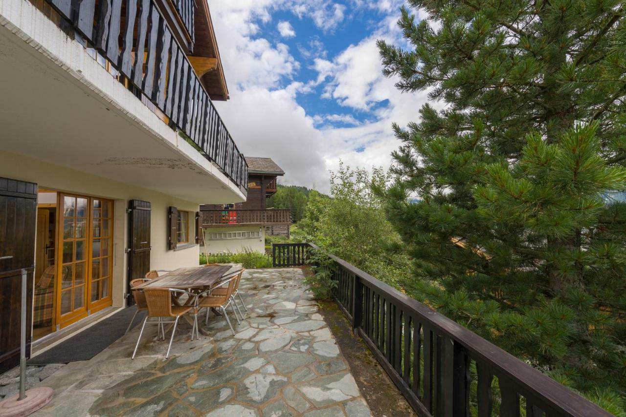Apartment Schinkenheim "Bei Fuchs & Hase" Grächen Exterior foto